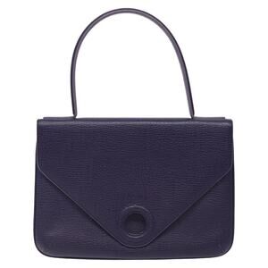 Loewe Leather Handbag Purple